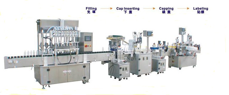 Filling line machine